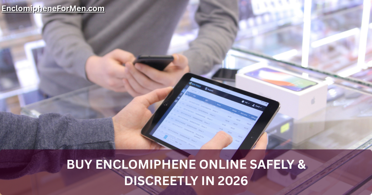 Buy Enclomiphene Online Safely & Discreetly in 2026