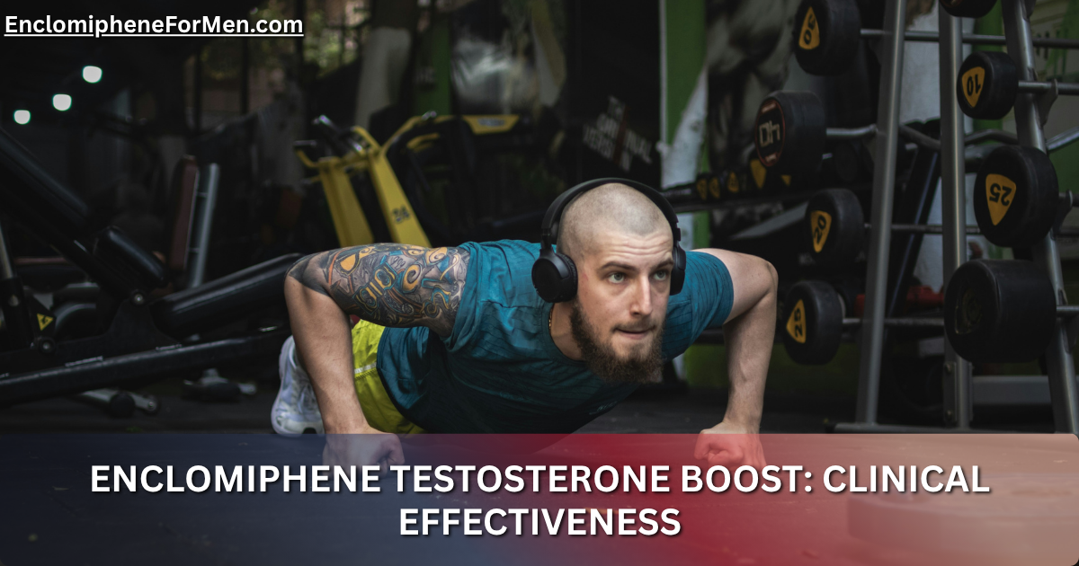Enclomiphene Testosterone Boost: Clinical Effectiveness