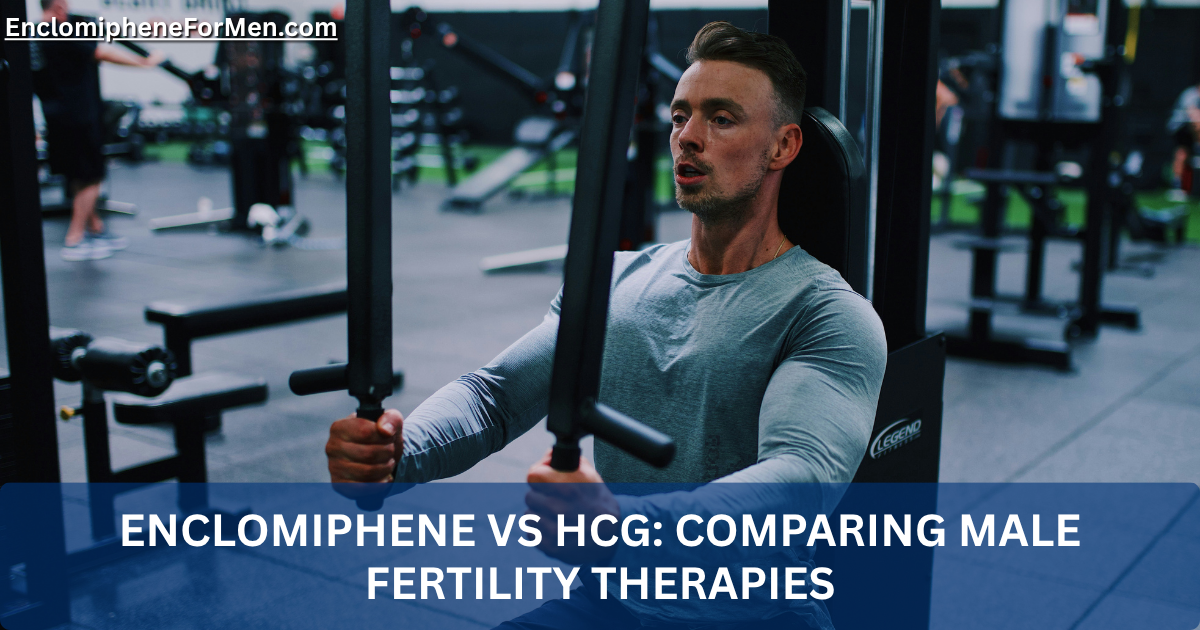 Enclomiphene vs HCG: Comparing Male Fertility Therapies