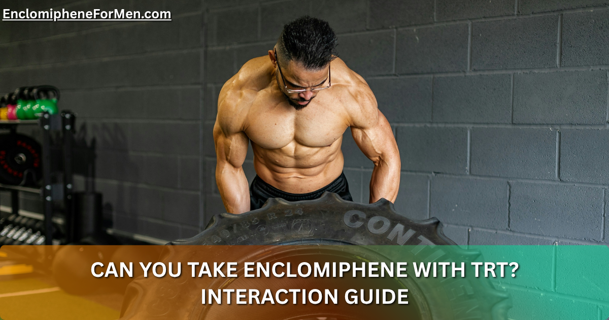 Can You Take Enclomiphene With TRT? Interaction Guide