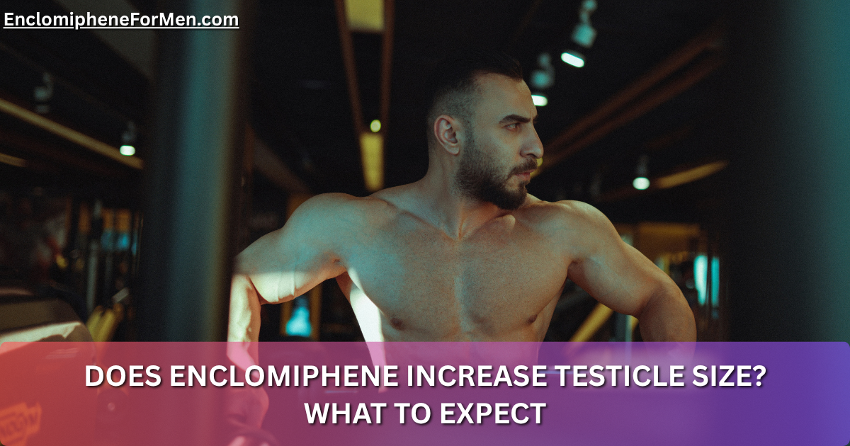 Does Enclomiphene Increase Testicle Size? What to Expect