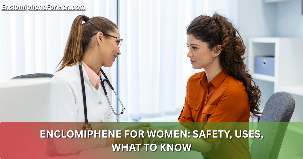 Enclomiphene for Women: Safety, Uses, What to Know